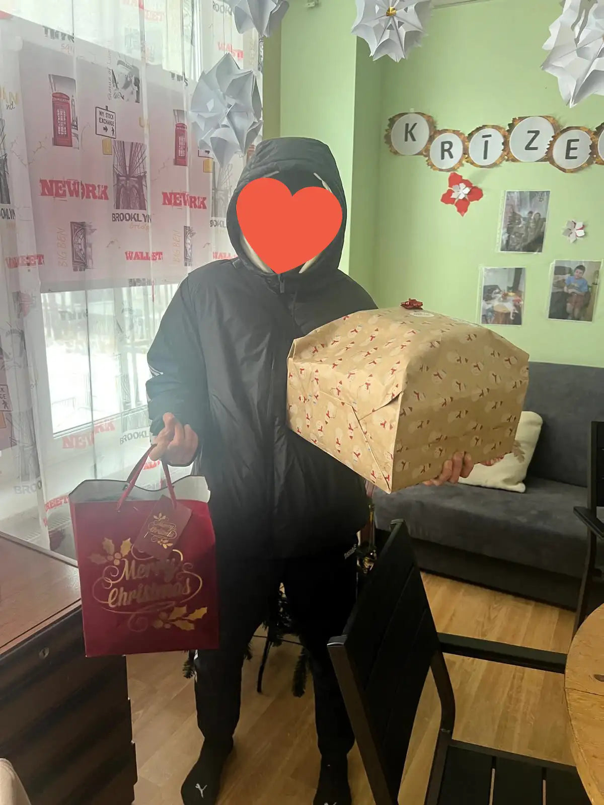 Pārtikas un pamatlietu nodrošinājums krīzes centram Latgalē